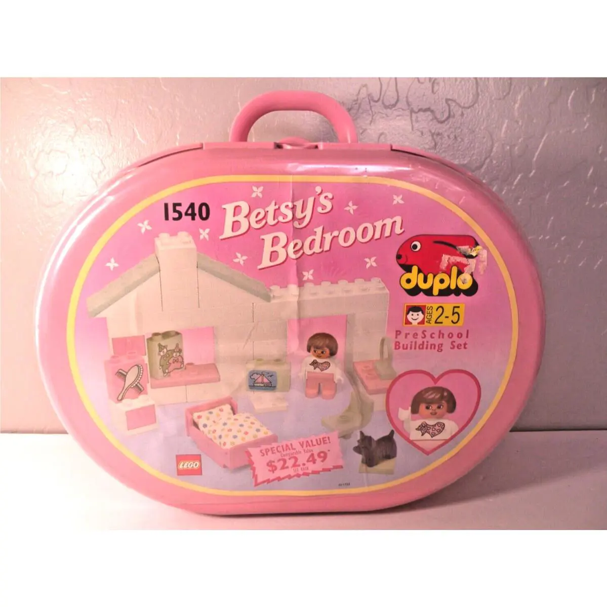 Betsy`s Bedroom Lego Duplo 1540 Preschool Building Set 1993