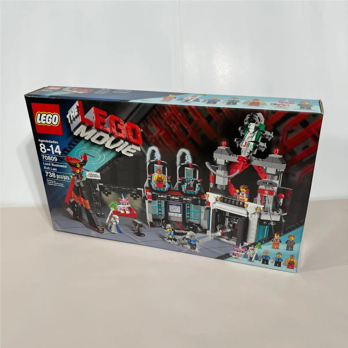 Lego Movie 70809 Lord Business Evil Lair Set Retired