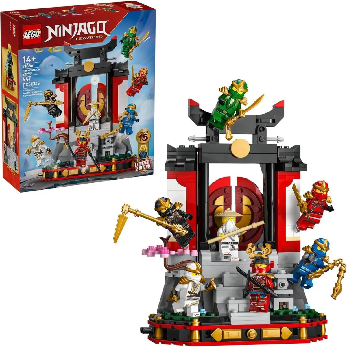 Lego 71866 Ninja Character Display 15th Anniversary
