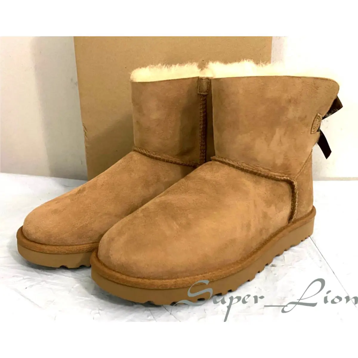 UGG shoes - UGG Australia Mini Bailey Bow - Chestnut 2