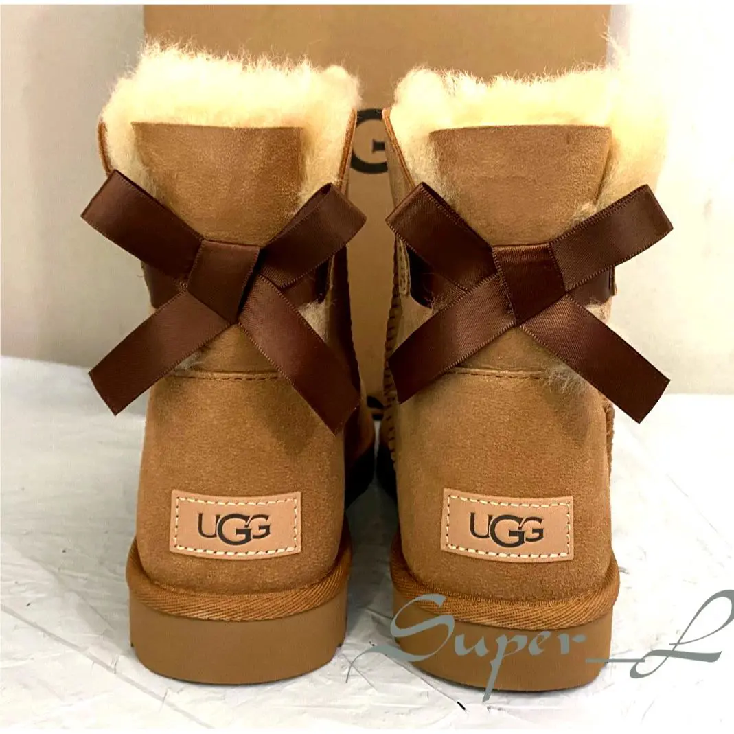 UGG shoes - UGG Australia Mini Bailey Bow - Chestnut 14
