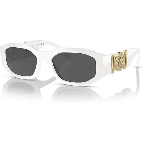VE4361 Sunglasses 53mm Men Women Luxury Designer Eyewear Dark Grey by Versace