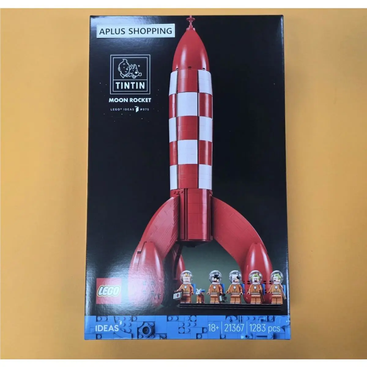 Lego 21367 Ideas Tintin Moon Rocket 1283pcs Factory-sealed