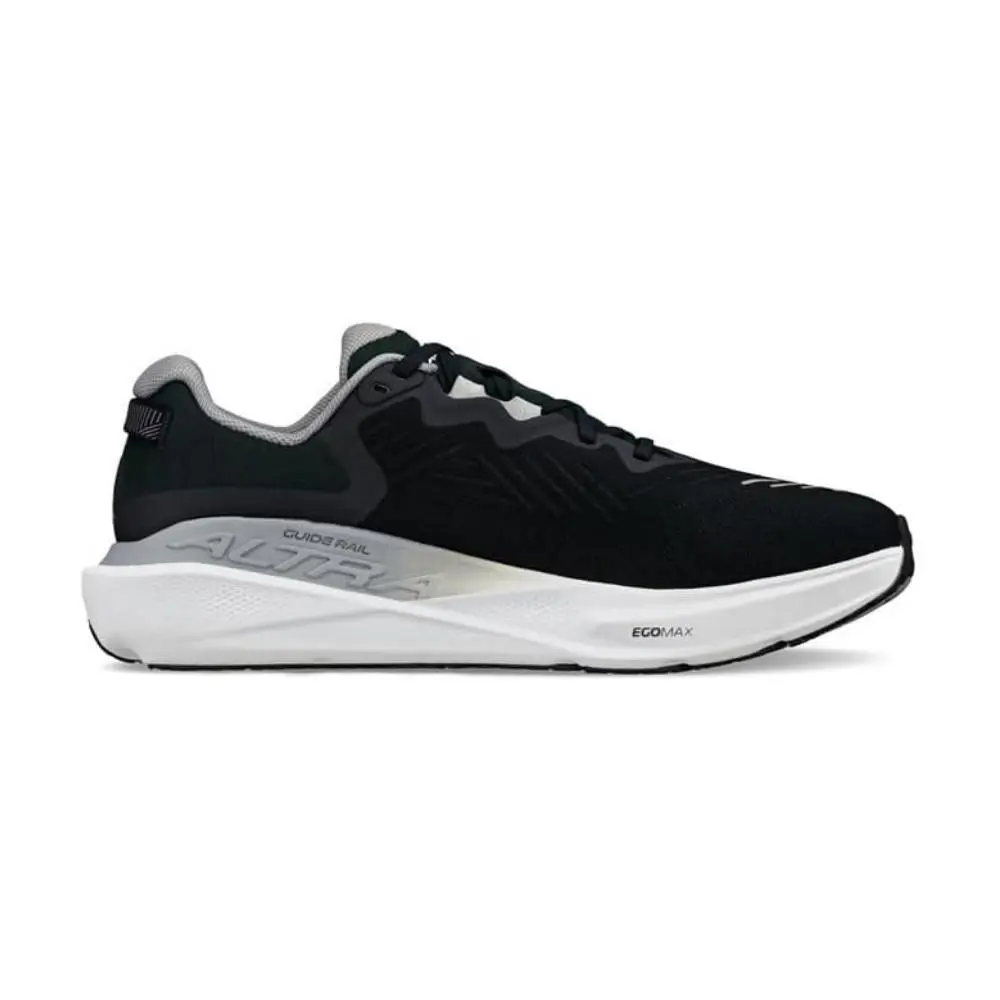 Altra Men`s Paradigm 8 Lightweight Road Running Shoe Black/white Wide - Black/White