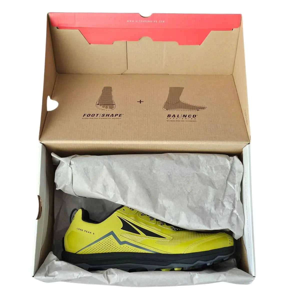 Altra shoes - Altra Lone Peak 5 - Lone Peak - Yellow (UPC: 194905432735) 9