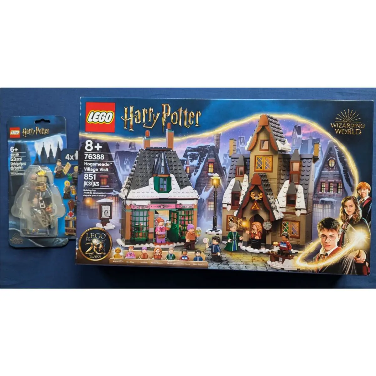 Lego Harry Potter Hogsmeade Village 76388 40419 Mini Figures with Map