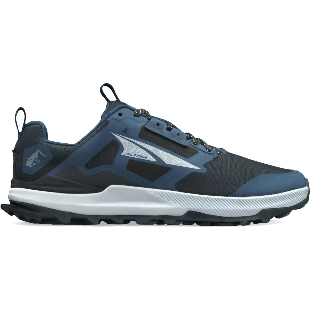 Altra Men`s Lone Peak 8 Trail Running Shoe Navy/black 9 9 Navy/black - navy black