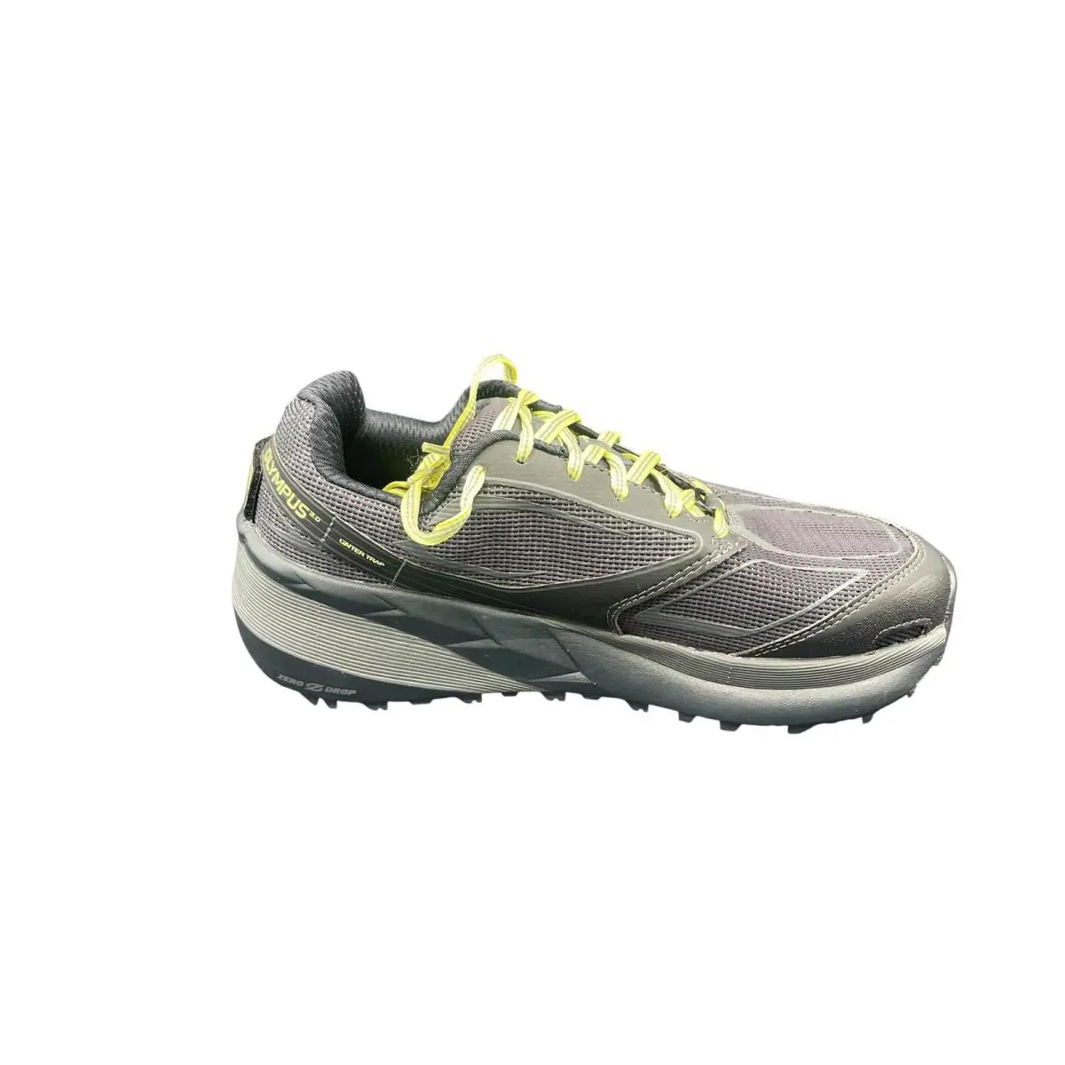 Altra Women Running Sneaker Trail AFW1859F-0 Olympus 3.0 Gray Yellow Size 6.5 M