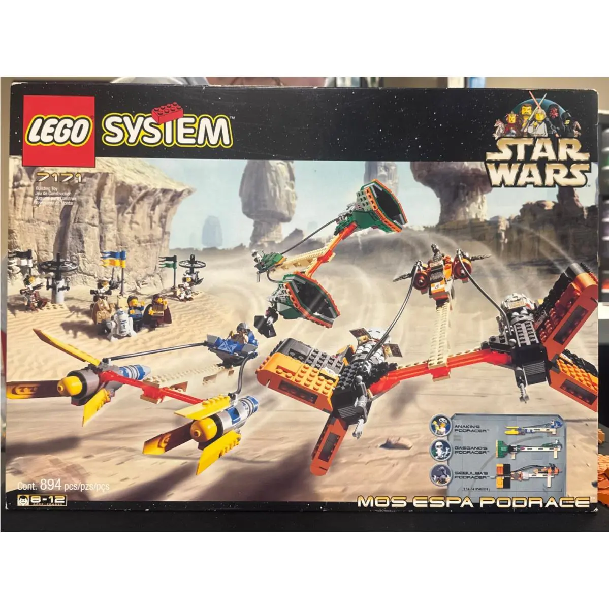 Lego Star Wars 7171 Mos Espa Podrace 1999 Vintage