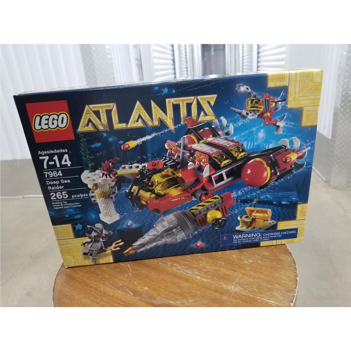 Lego 7984 Deep Sea Raider Minifigures Atlantis Dr Brains Hammerhead Usa