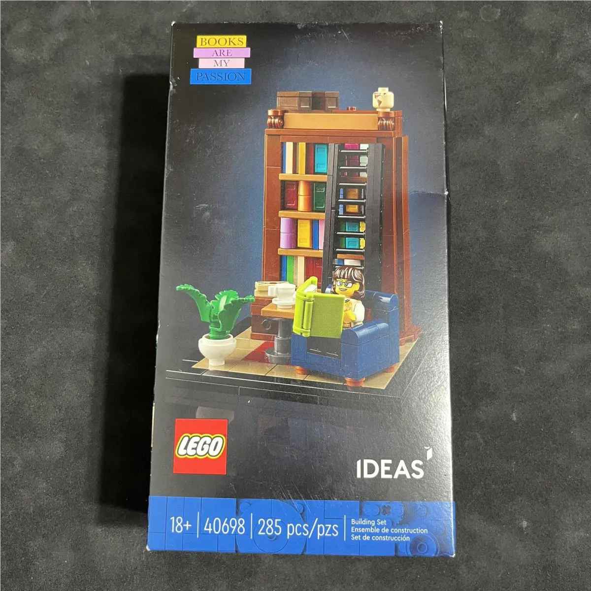 Lego Ideas Books Are My Passion 40698 Complete Store Exclusive Bookcase Display