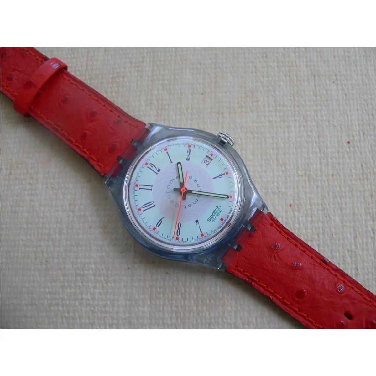1993 Swiss Automatic Swatch Watch Brick-ett SAN400