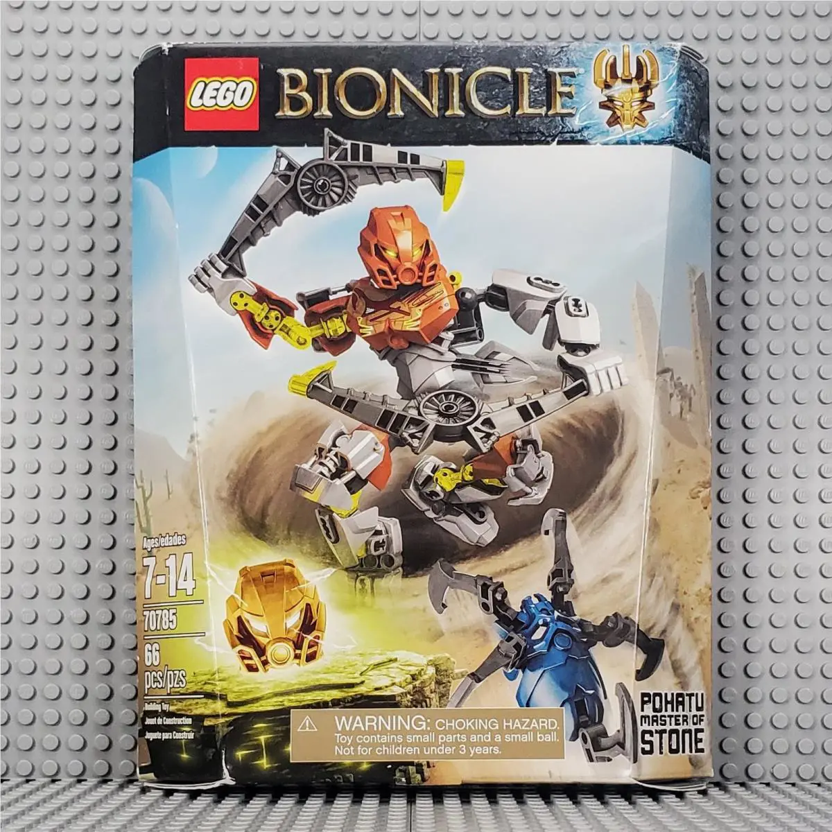 Lego - 70785 Pohatu - Master of Stone - Retired / 2015 - Ships Fast