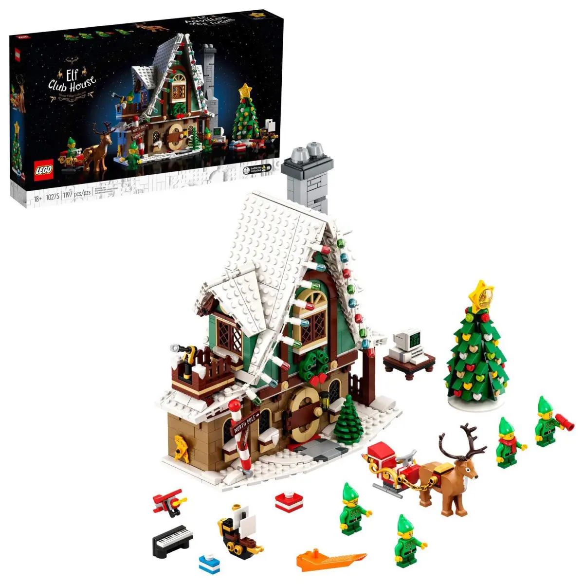 Lego Elf Club House 10275 Building Kit an Engaging Project and A
