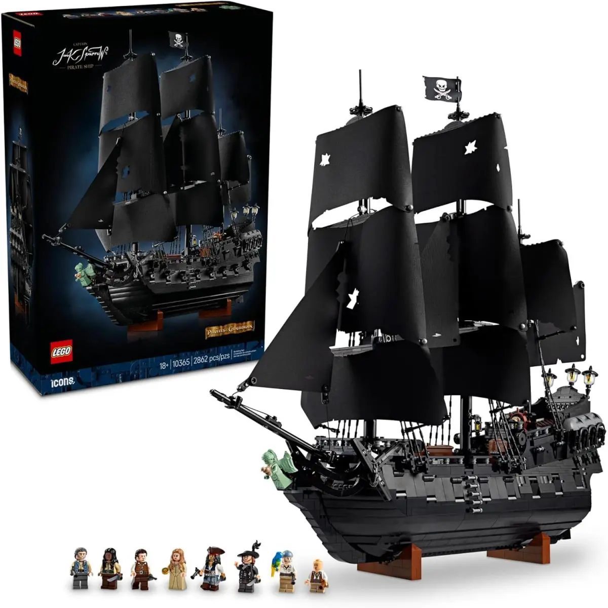 Lego Icons Captain Jack Sparrow’s Pirate Ship - 10365