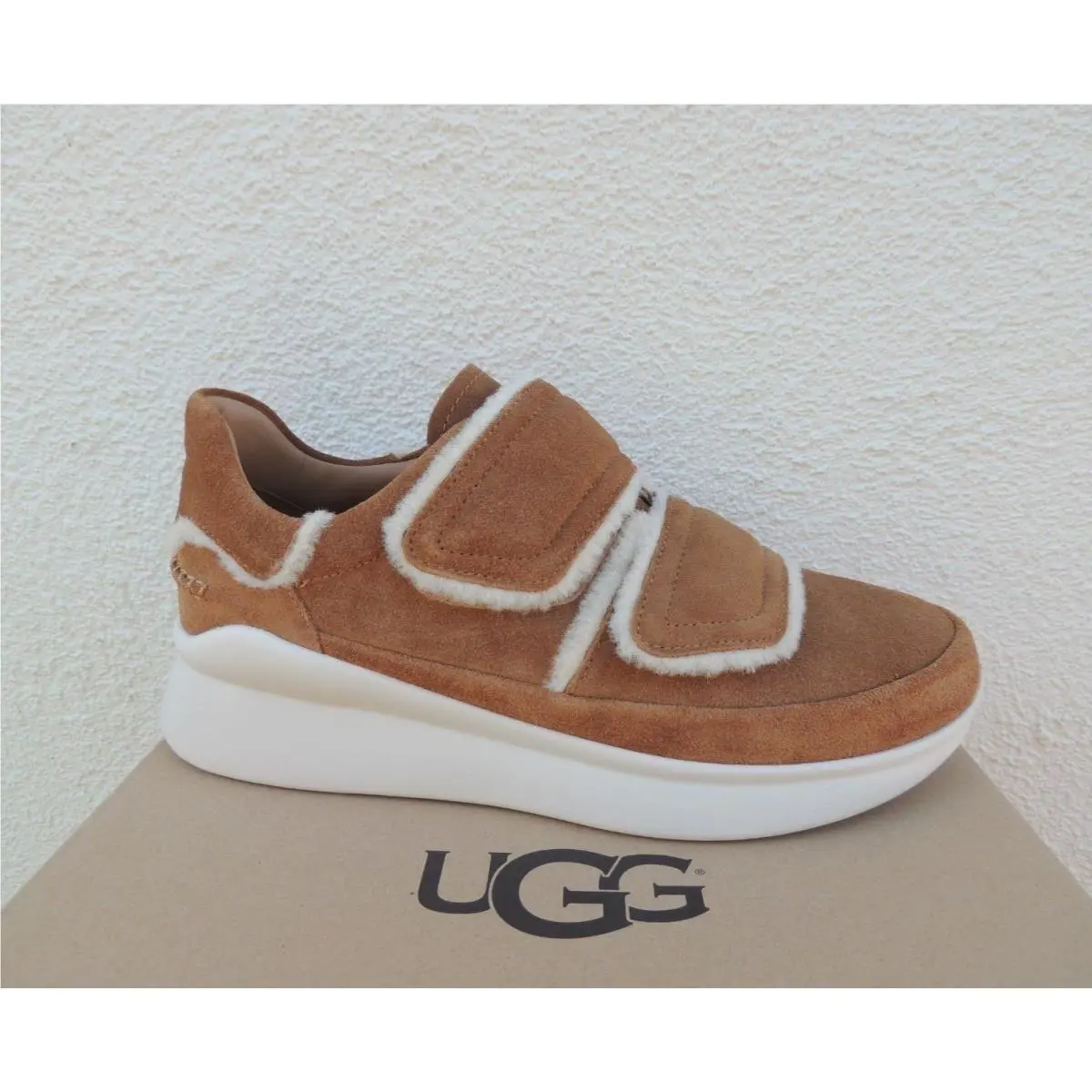 UGG shoes - UGG Ashby Spill Seam Sneaker - Chestnut (UPC: 191142705608) 0
