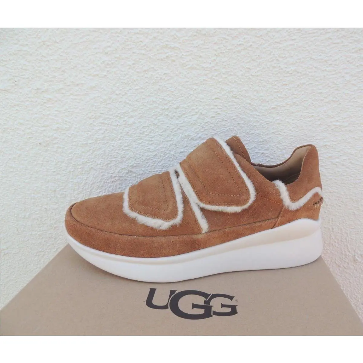 UGG shoes - UGG Ashby Spill Seam Sneaker - Chestnut (UPC: 191142705608) 1
