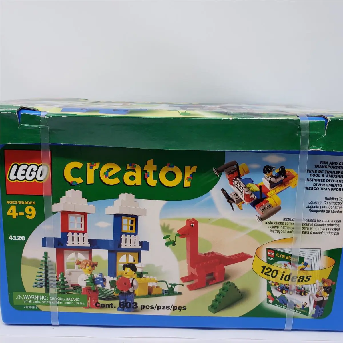 Lego Creator Storage Chest 4120 503 Pcs Ages 4-9