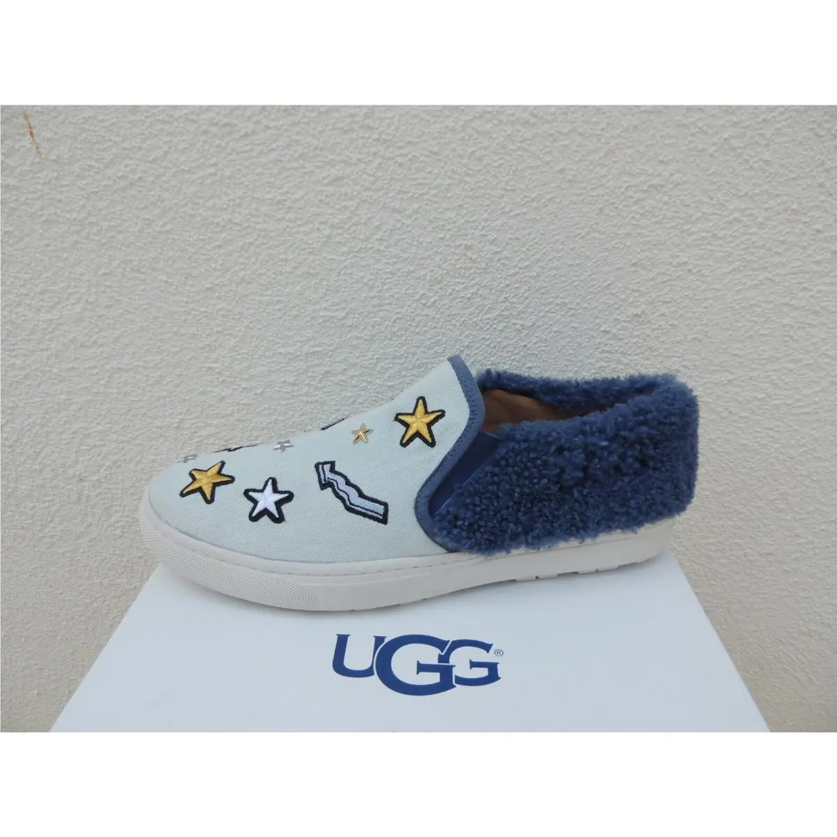 UGG shoes - UGG Patch it Slip on - Bleach Denim (UPC: 191142442244) 1