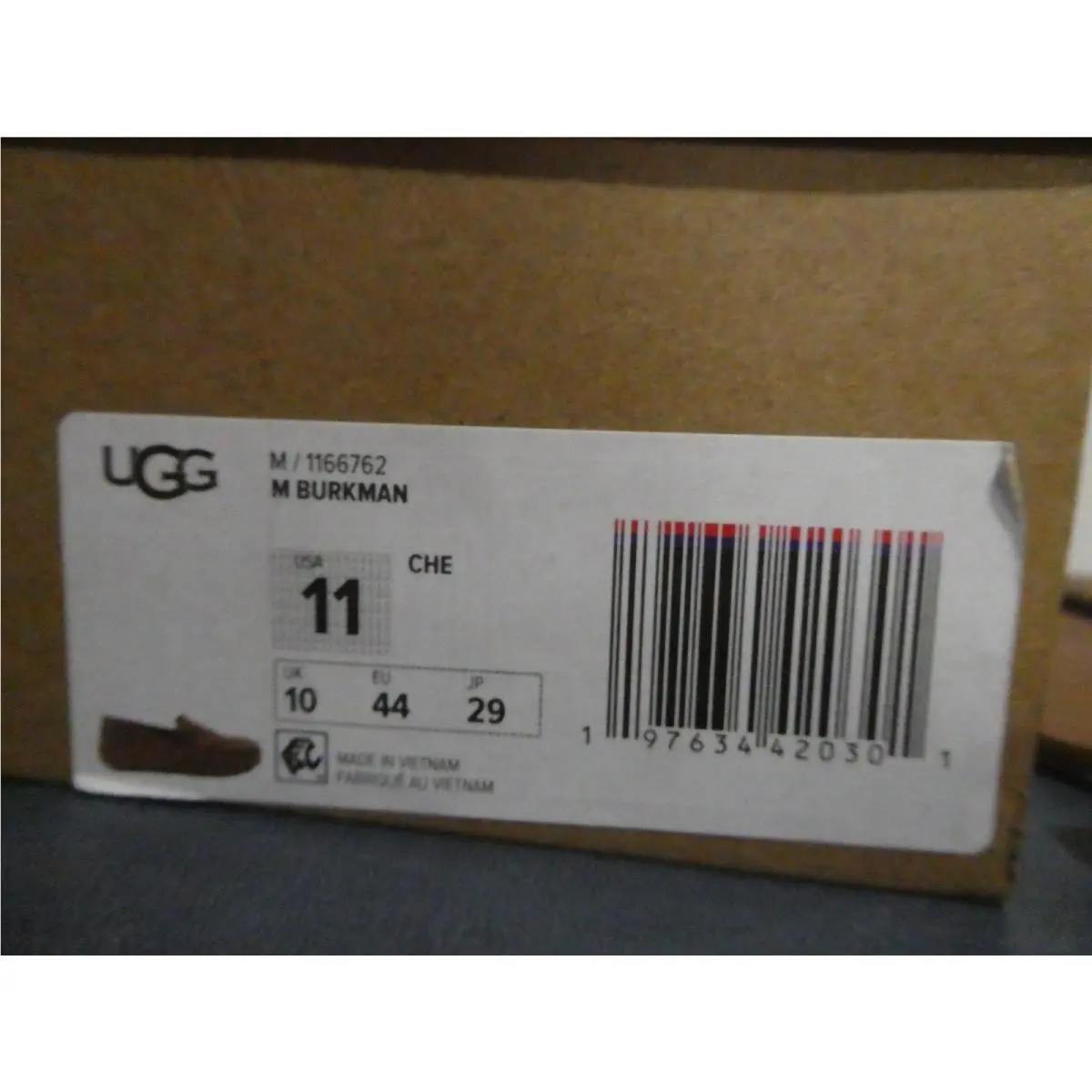 UGG shoes - Burkman (1166762-CHE) - Burkman - Chestnut (UPC: 197634420301) 0