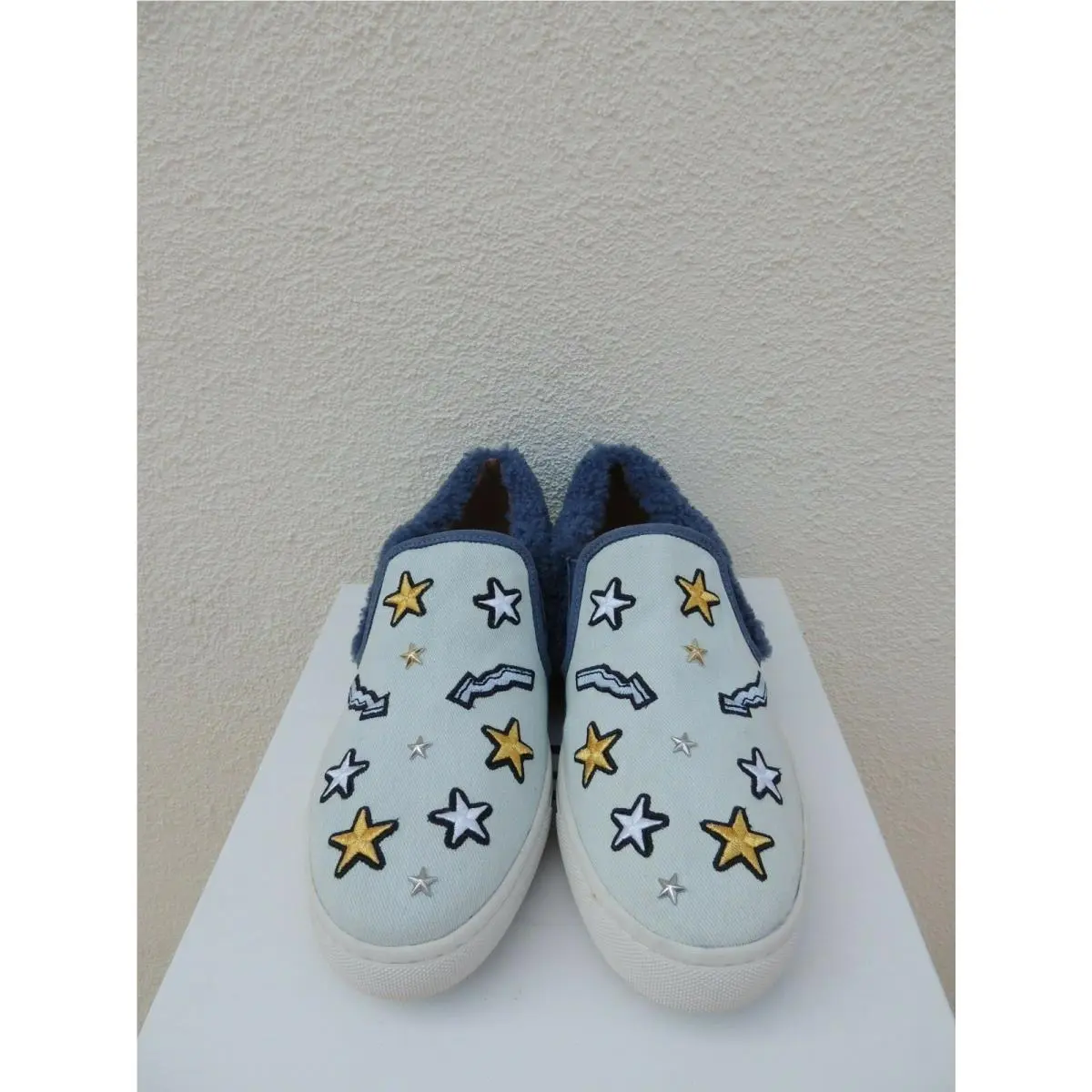 UGG shoes - UGG Patch it Slip on - Bleach Denim (UPC: 191142442305) 0