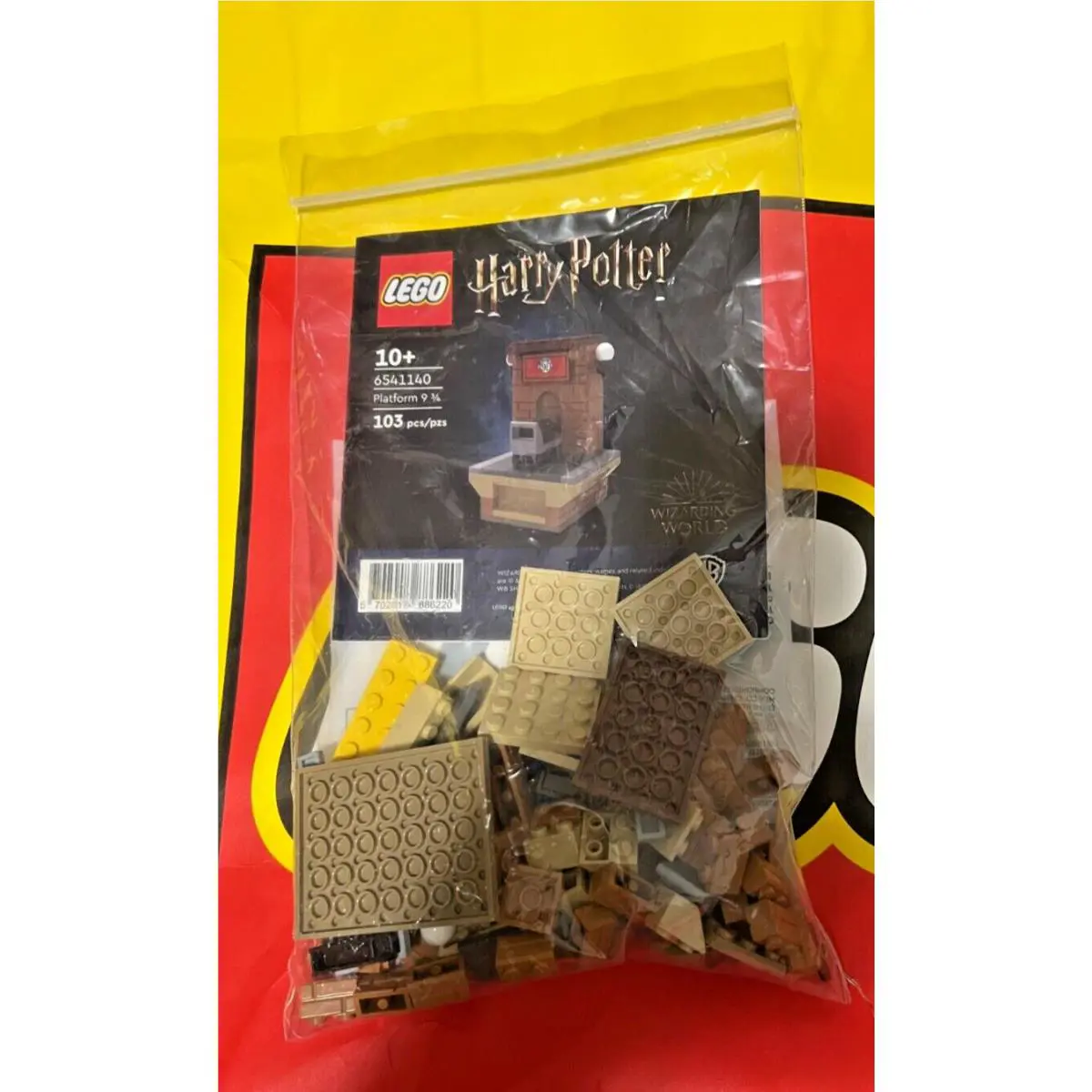 Harry Potter Lego Set Barnes Noble Exclusive Rare 6541140 Platform 9 3/4