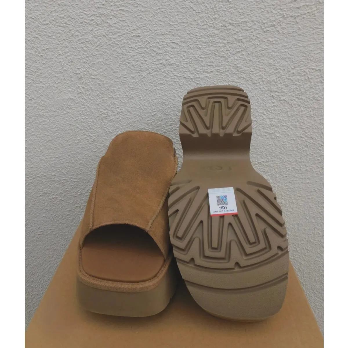 UGG shoes - UGG New Heights Slide - New Heights Slide - Chestnut (UPC: 197634803081) 2