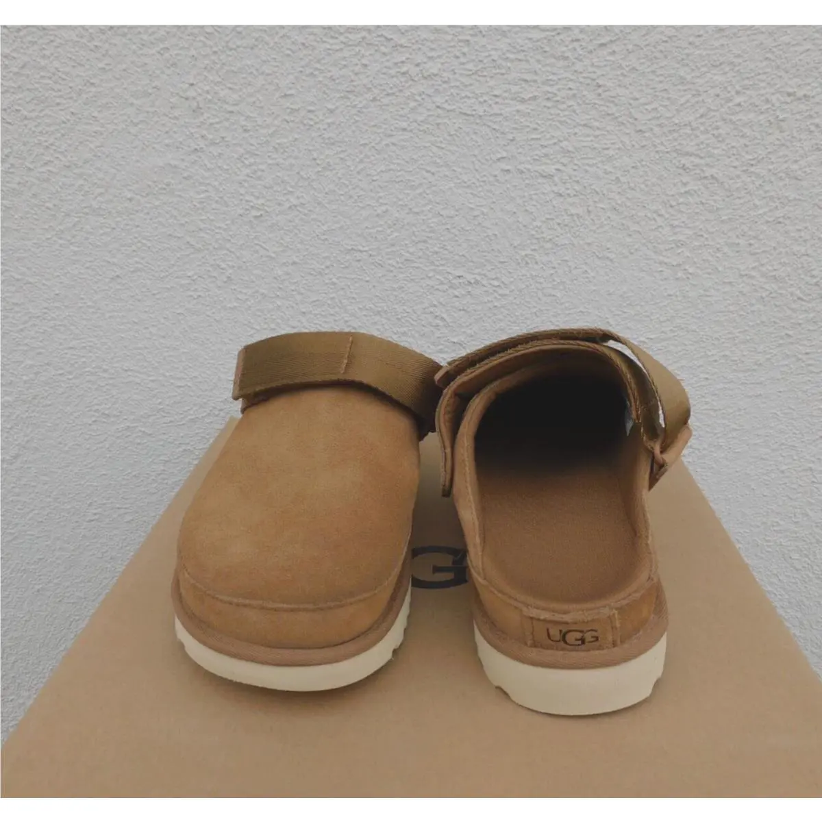 UGG shoes - UGG Goldenstar Clog Platform Sandal - Chestnut (UPC: 196565243393) 2