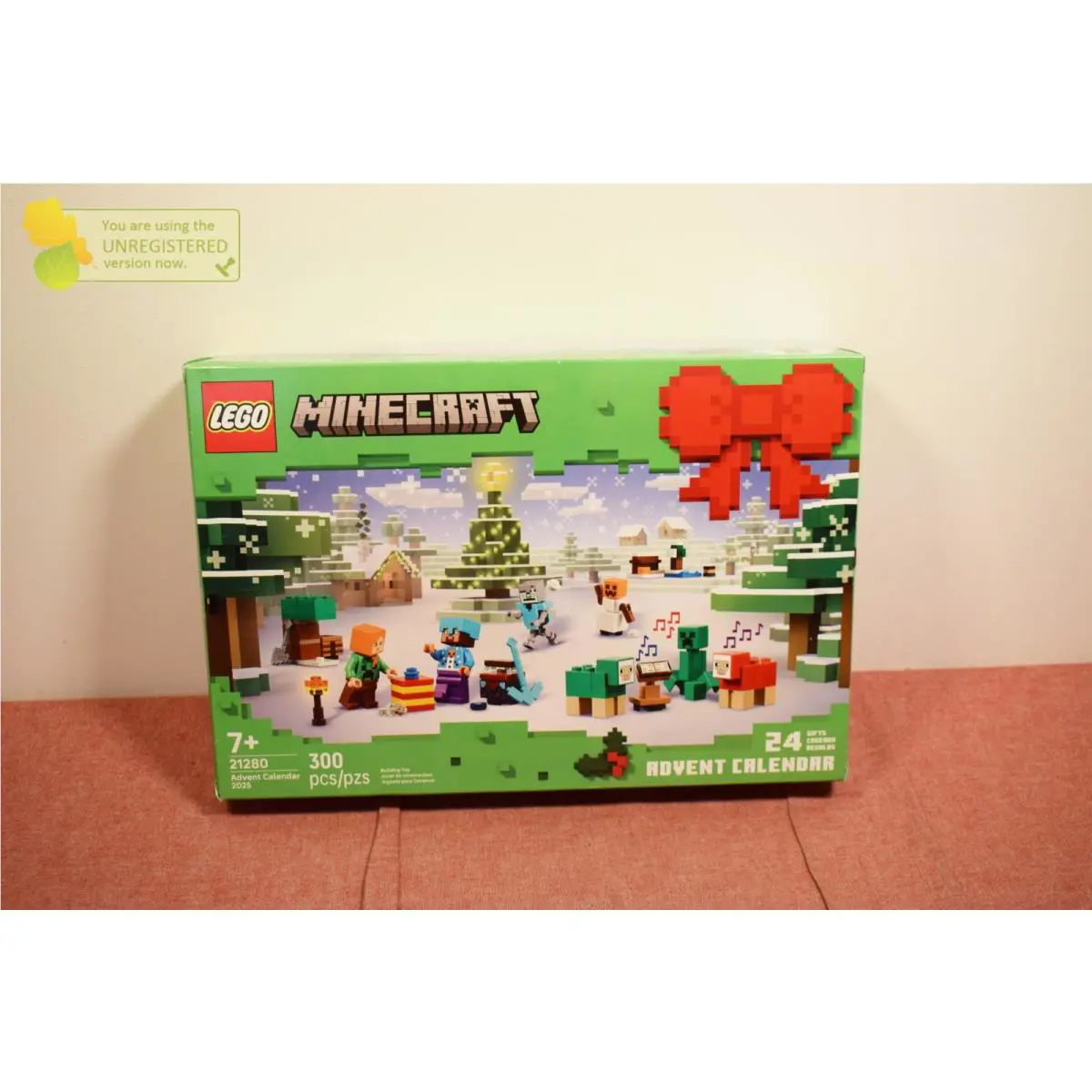 Lego Minecraft 2025 Advent Calendar 21280