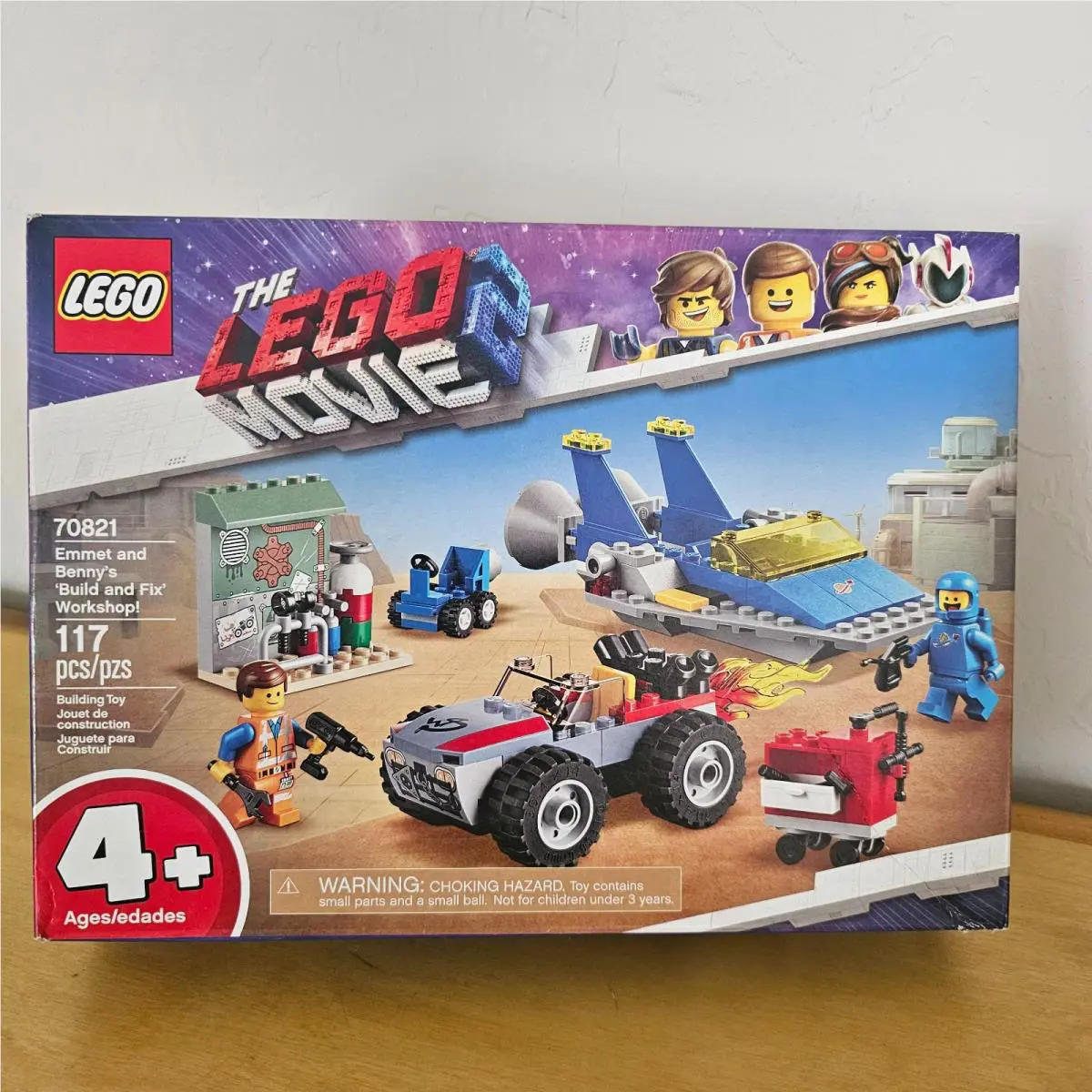Lego The Lego Movie 2 70821 Emmett Benny`s Build Fix Workshop