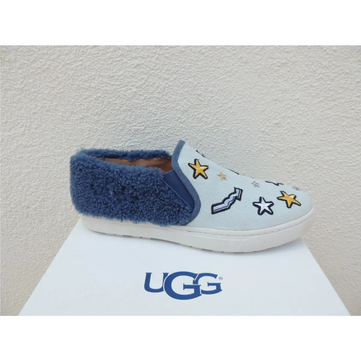 UGG shoes - UGG Patch it Slip on - Bleach Denim (UPC: 191142442329) 2