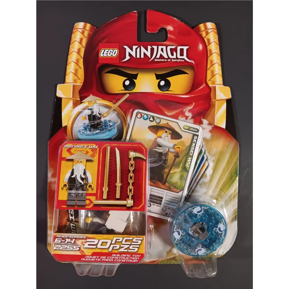 Lego Ninjago Masters of Spinjitzu - Sensei Wu - 2255