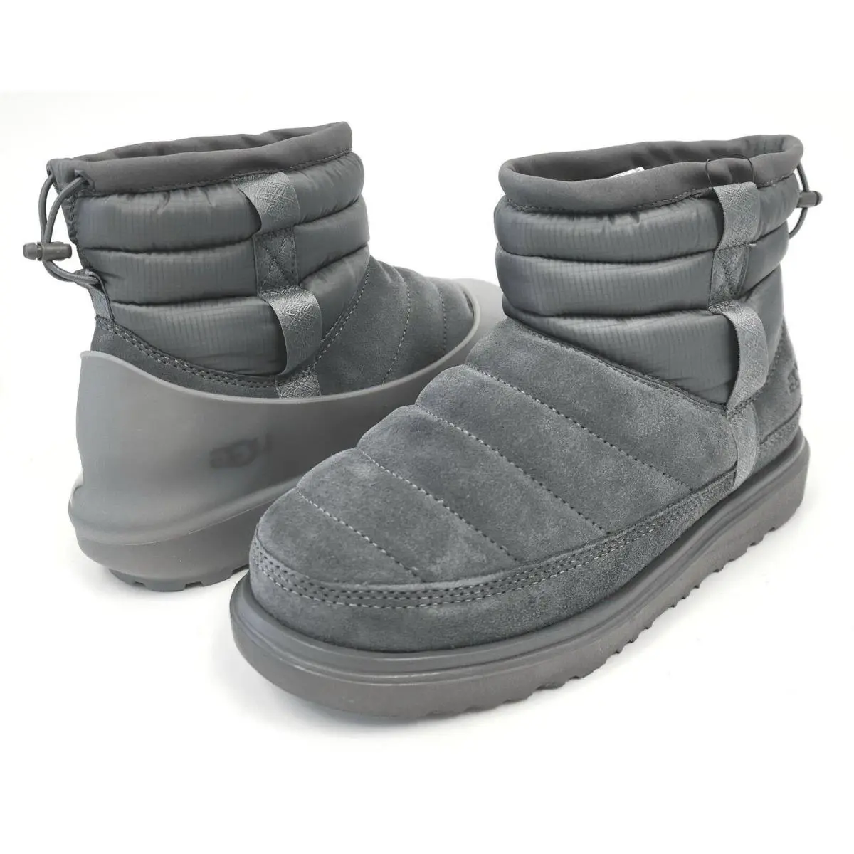 Ugg Men`s Classic Mini Pull-on Weather Waterproof Insulated Boots Metal Size 12
