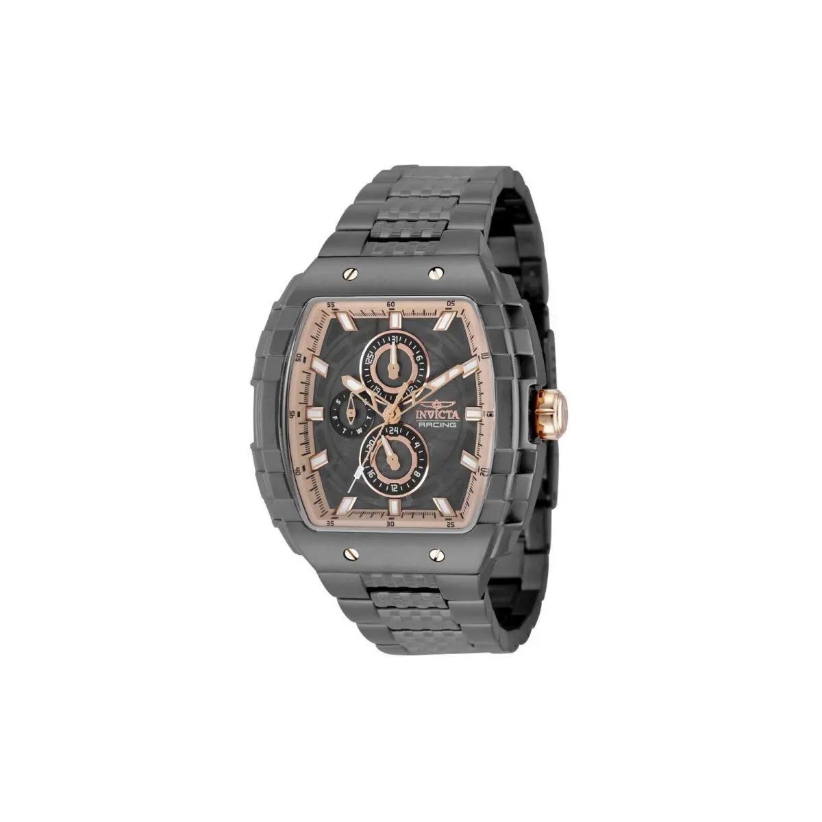 Invicta S1 Rally Men`s Watch - 47mm Gunmetal - Isize Bracelet 50239