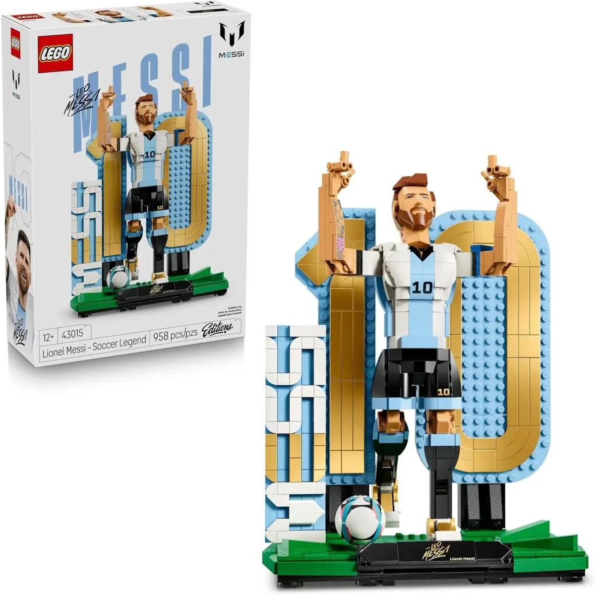 Soccer Legend Lionel Messi Lego 43015 - Fifa World Cup 2026