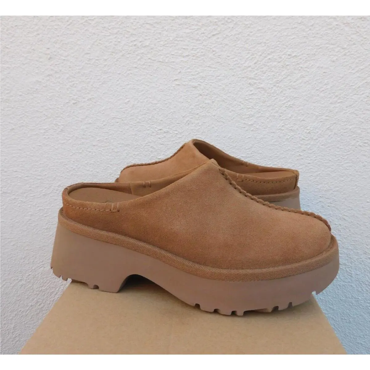 UGG shoes - UGG New Heights Clog - New Heights Clog - Chestnut (UPC: 197634017785) 0
