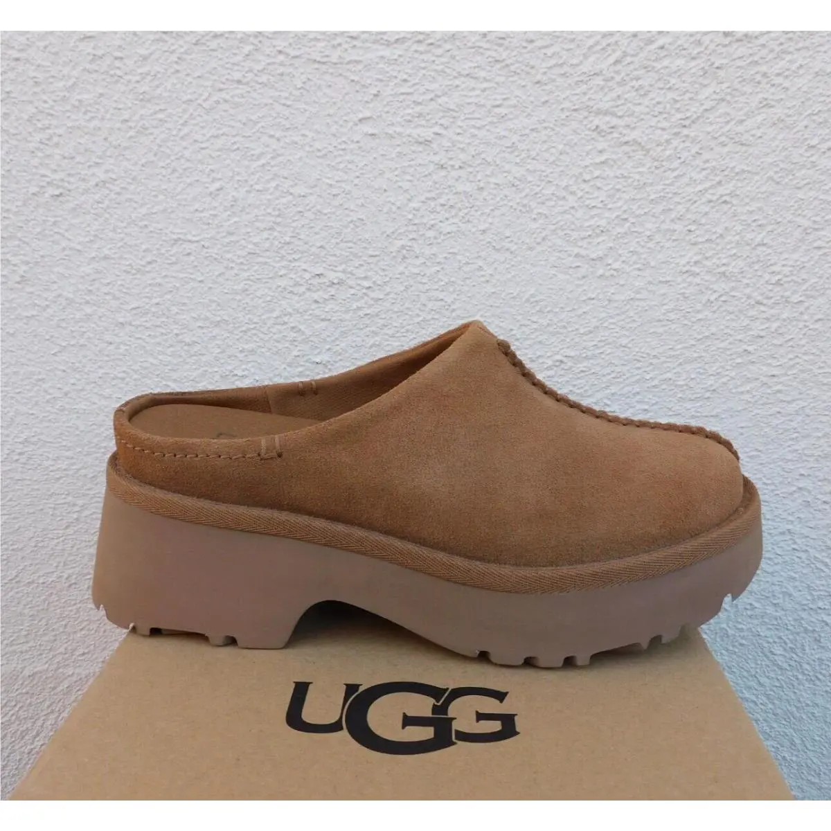 UGG shoes - UGG New Heights Clog - New Heights Clog - Chestnut (UPC: 197634017785) 1