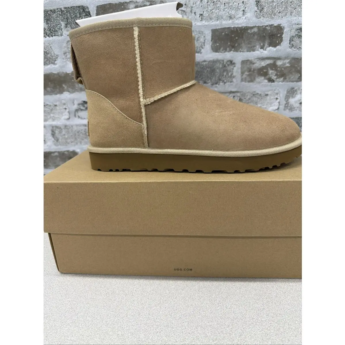UGG shoes - UGG Classic Mini II - Classic Mini - Sand (UPC: 0197634286952) 1
