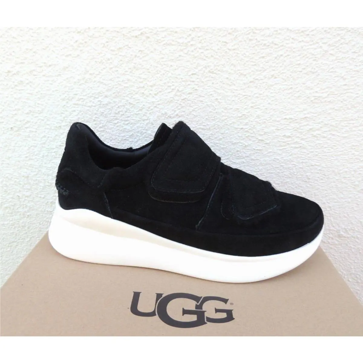 UGG shoes - UGG Ashby Spill Seam Sneaker - Black (UPC: 191142705141) 0