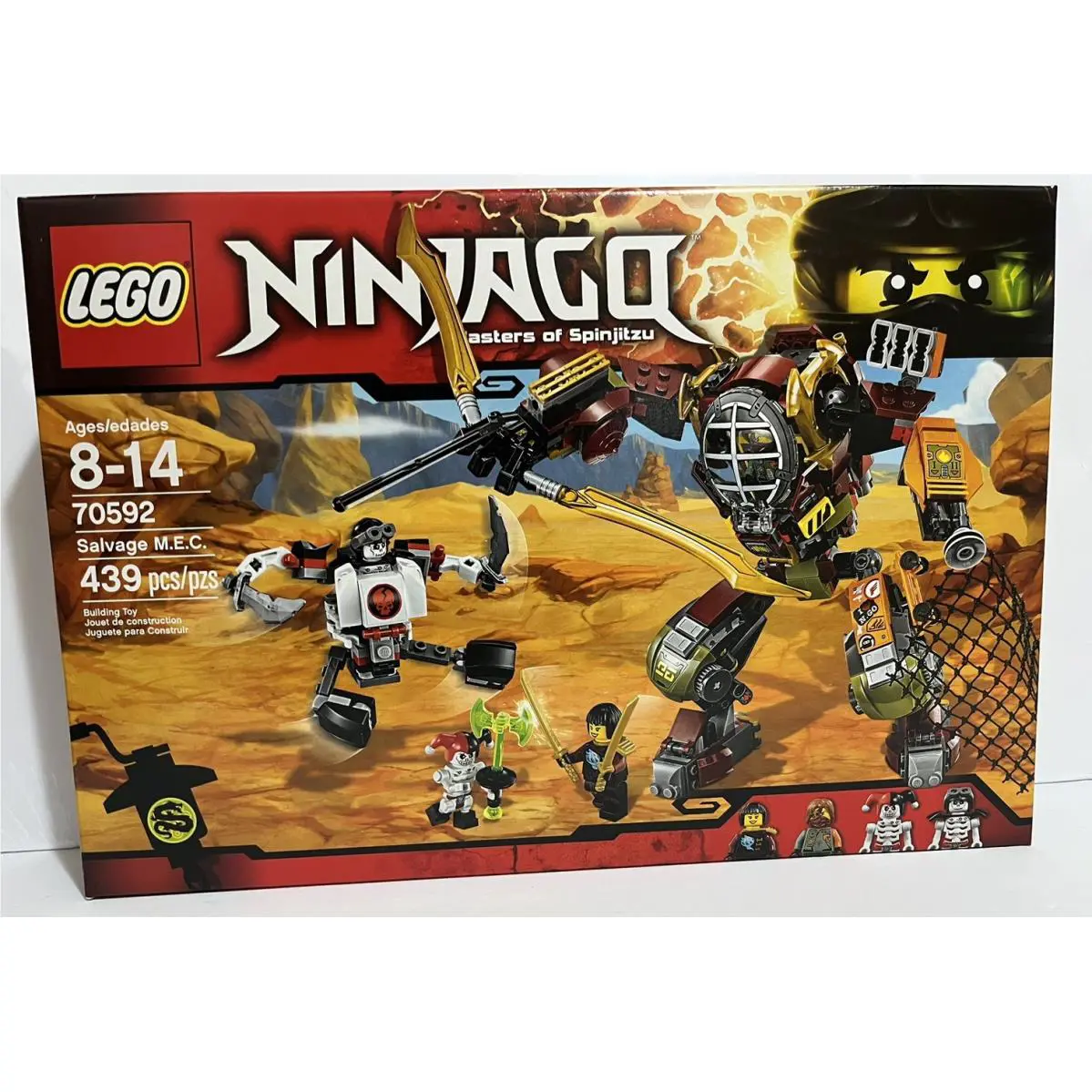 Lego Ninjago 70592 Salvage M.e.c. - Set - Retired - 2016
