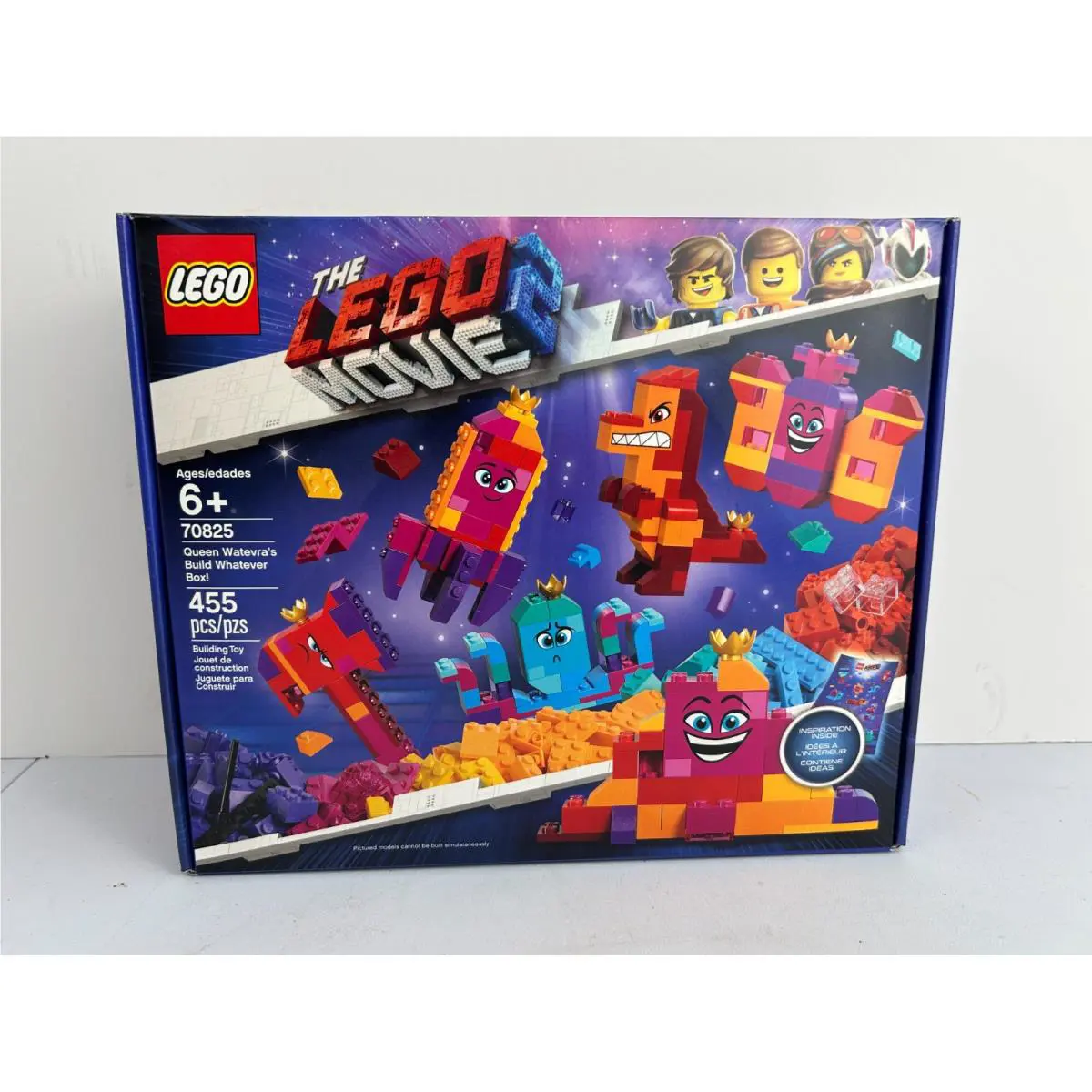 Lego 70825 Queen Watevra`s Build Whatever Box The Lego Movie 2 455pc Age 6+