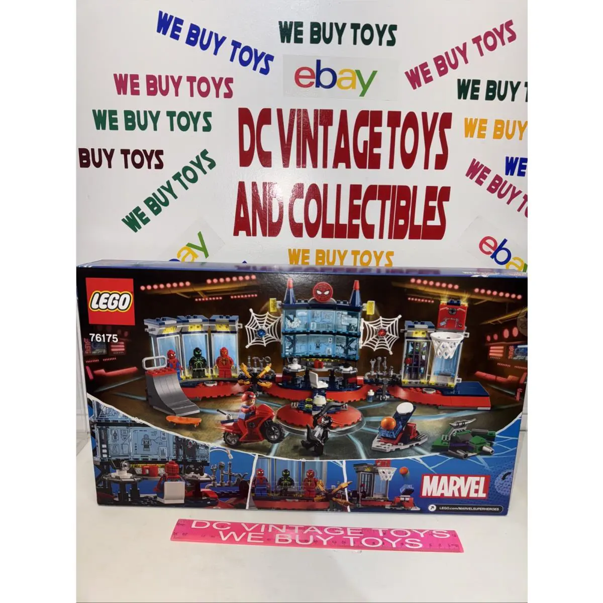 76175 Attack ON The Spider Lair Lego Legos Set Man Venom Iron Ultimate Armor