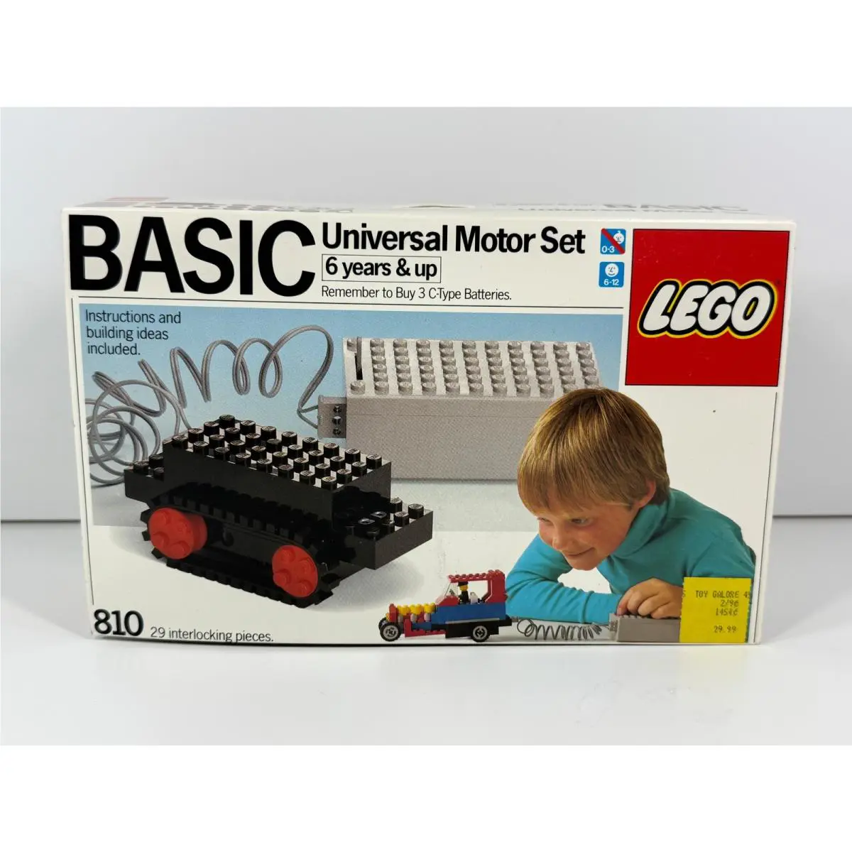 Lego Basic Universal Motor Set 810 1985