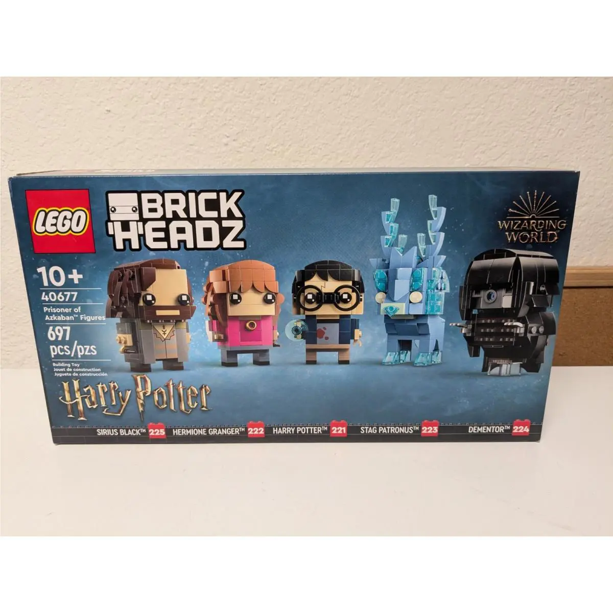 Lego Brickheadz Harry Potter Prisoner of Azkaban Figures Set 40677 697 Pcs