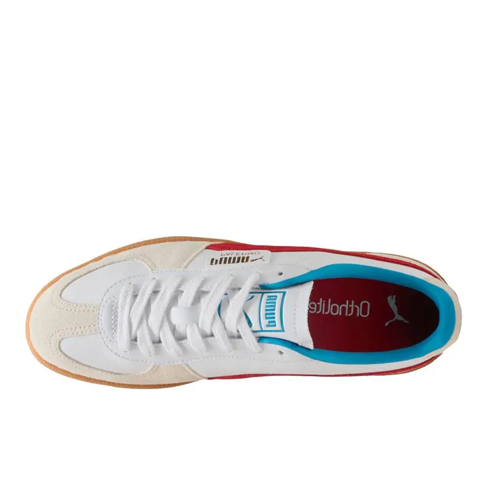 Puma shoes - PUMA Palermo Leather Lace Up - 39646421 - White 2
