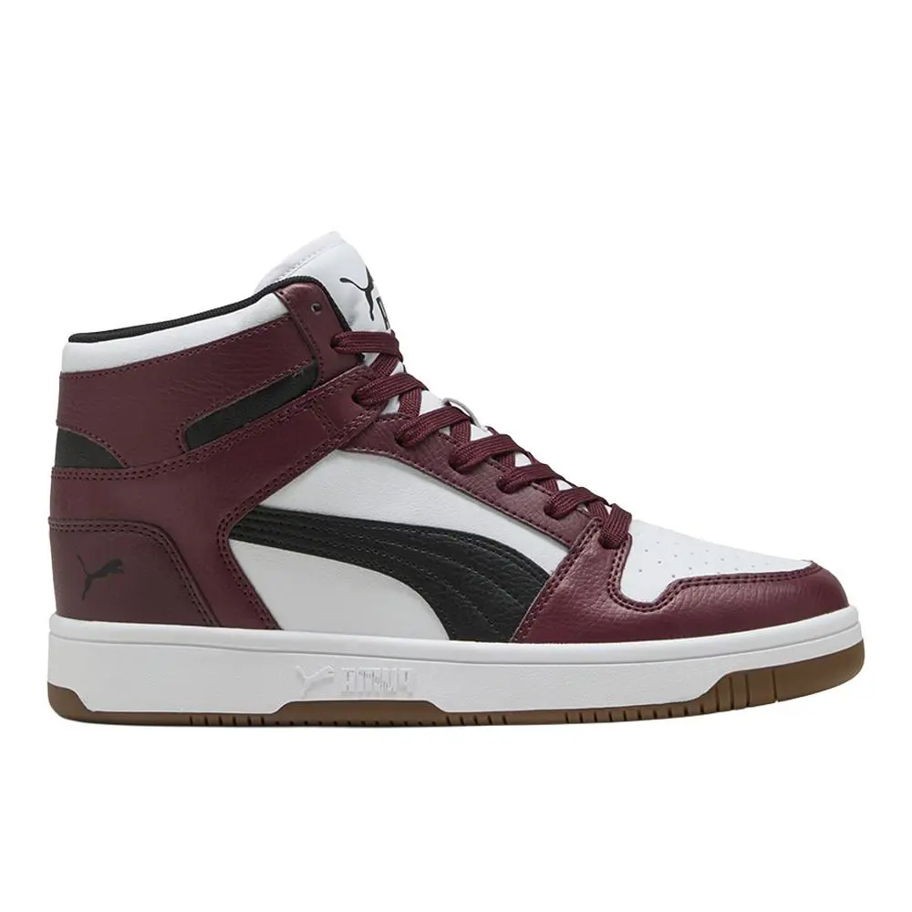 Puma Rebound Layup Rcl High Top Mens Red Sneakers Casual Shoes 40196410