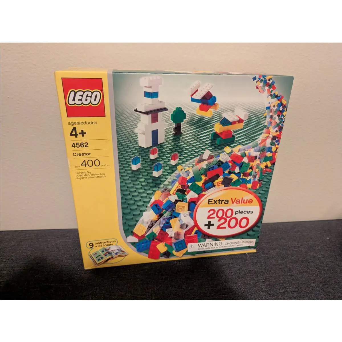 /sealed Vintage Lego Creator Set 4562 Value Box