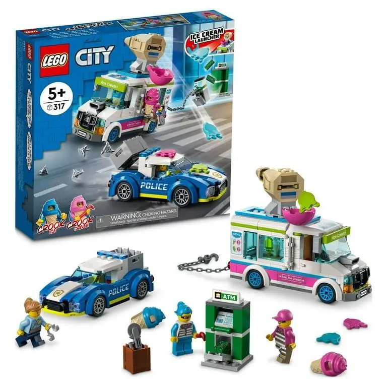Lego City: Ice Cream Truck Police Chase 60314 - Retired 2022