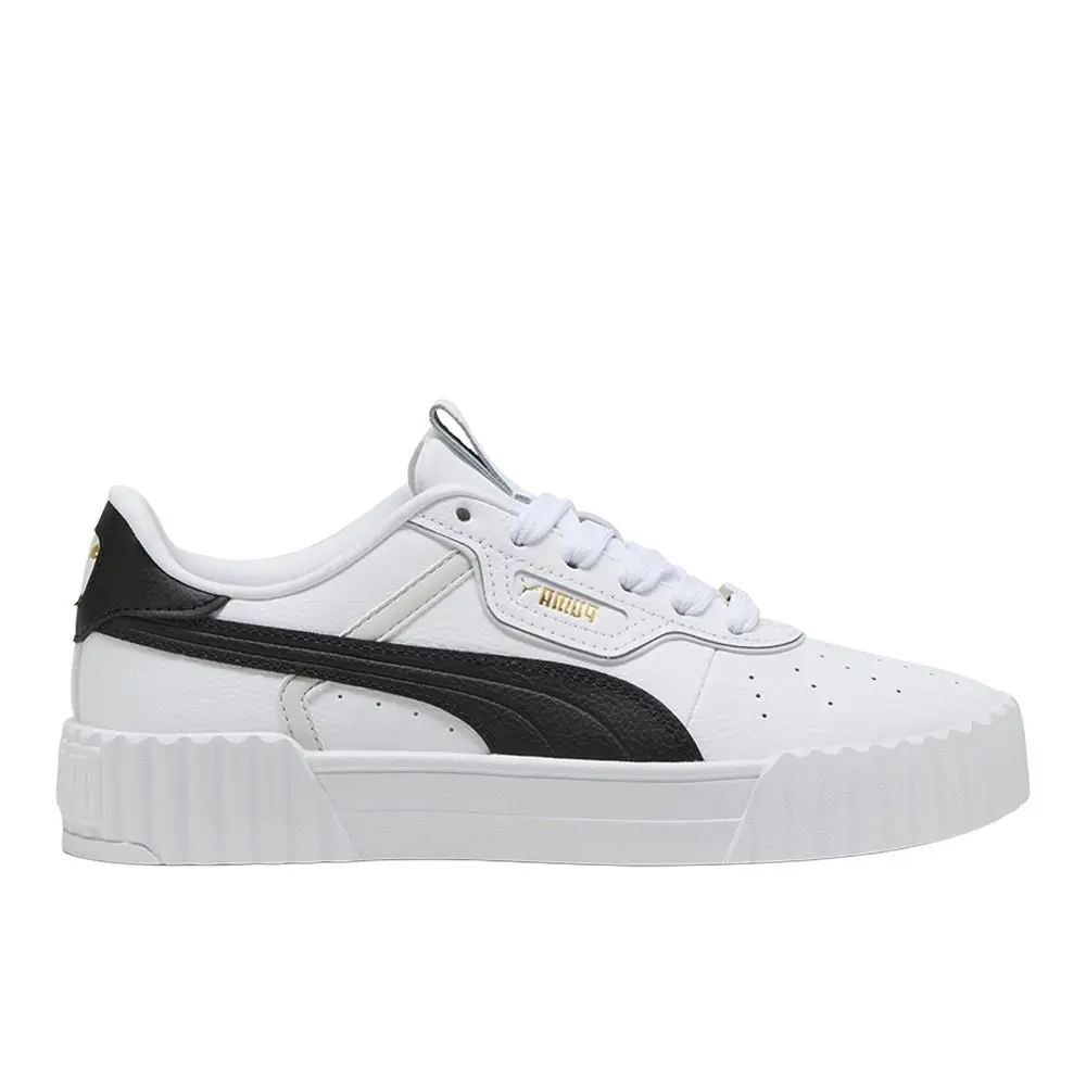Puma shoes - PUMA Carina 3.0 Luxe Lace Up - 40072403 - White 7