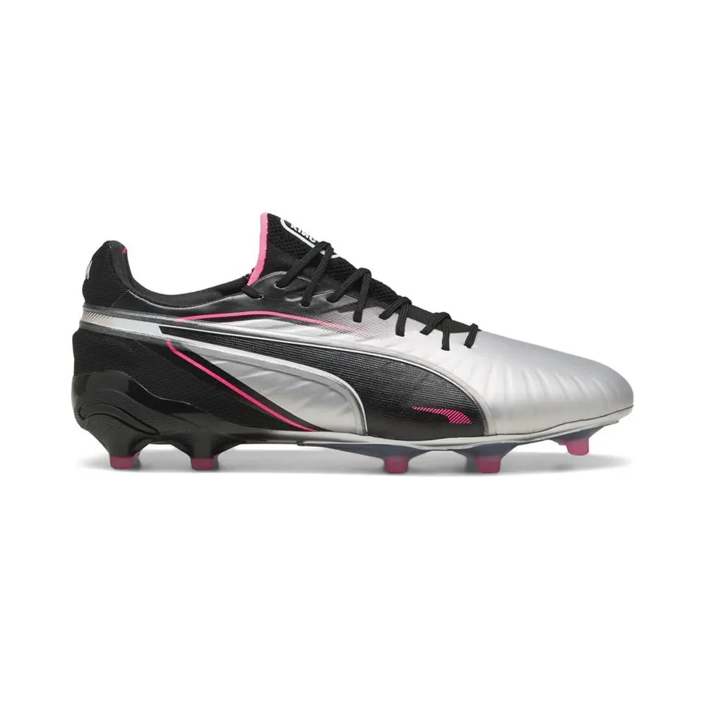 Puma King Ultimate Soccer Cleats Mens Silver Sneakers Athletic Shoes 10830303 - Silver